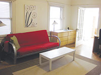 Photo of interior of a furnished apartment