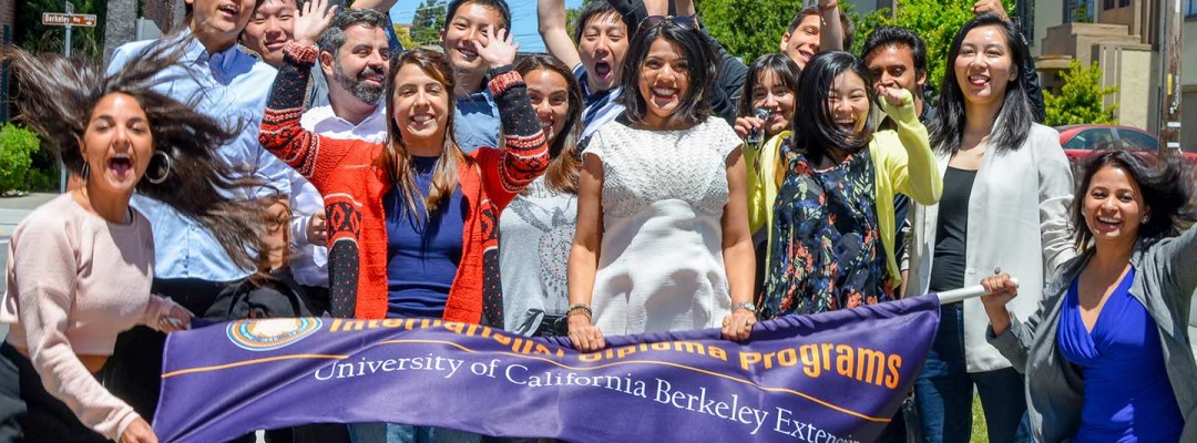 Group fun with students from UC Berkeley Extension's professional certificates