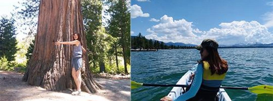 Lake Tahoe in the summer