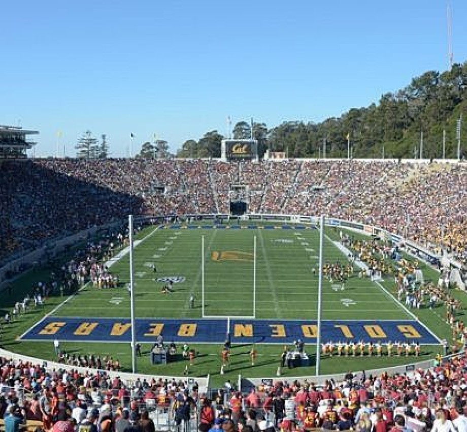 UC Berkeley football stadium is filled with fans