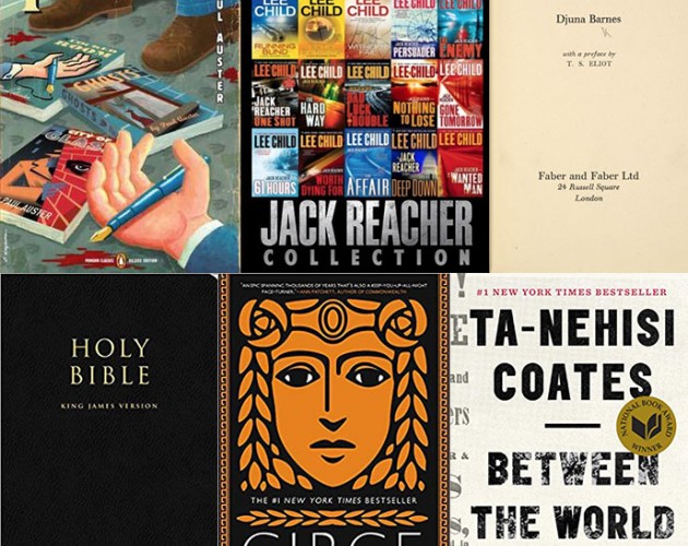 Collage of book covers that our staff is reading during National Read a Book Day on Sept. 6.