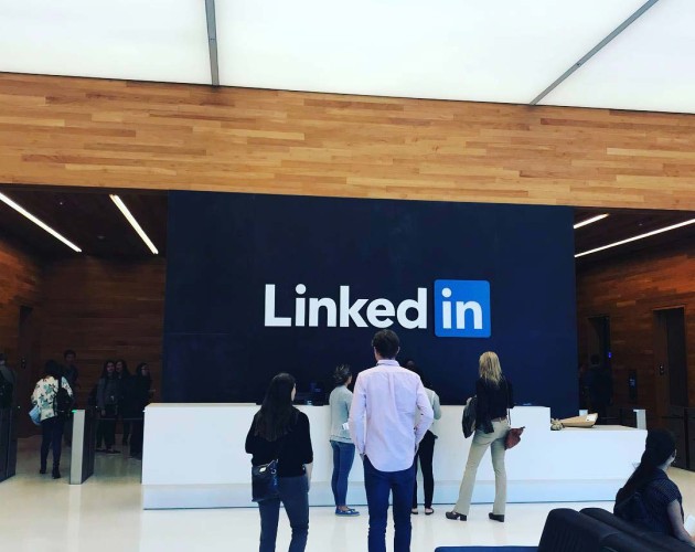 LinkedIn, among many other companies, was a visitation site for BHGAP students.